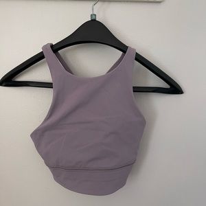 Lululemon high neck cropped tank!